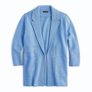 JCrew Sophie Open Front Sweater Blazer